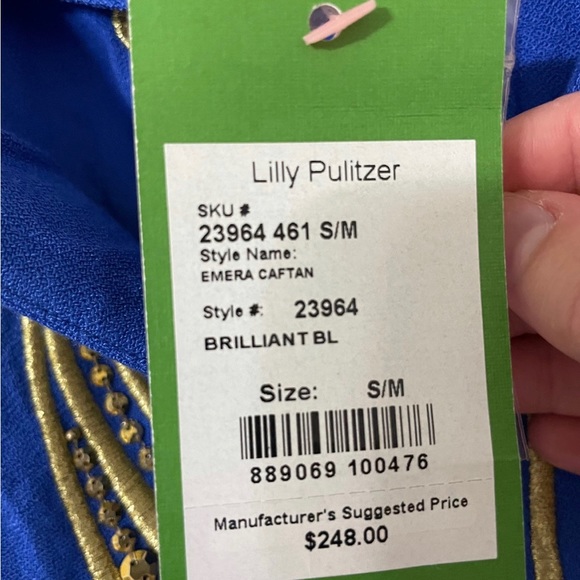Sold NWT Lilly Pulitzer Emera Caftan S/M - Picture 2 of 3
